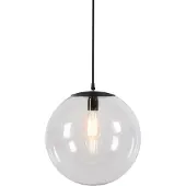 QAZQA Smart pendellampe transparent 35 cm inkl. WiFi A60 - Pallon