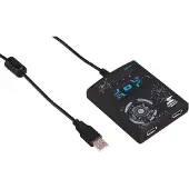 Hama Speedshot Ultimate - Spil-indgangsadapter - USB - grå