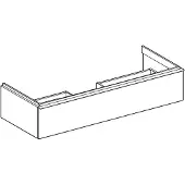Geberit Underskab iCon 1 skuf 118,4x24,7 sandgrå