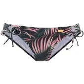 LASCANA Bikinitrusse grøn / lyserød / sort
