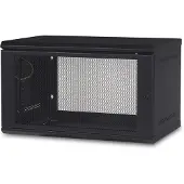 APC NetShelter WX AR106 - Kabinet - vægmonterbar - sort - 6U - 19