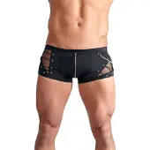 Svenjoyment Underwear Pants with Zip & Chain - Black