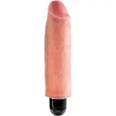 Pipedream Stiffy Vibrerende Dildo 18.5 cm - Naturlig Lys