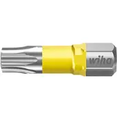 Wiha 41591 Torx-bit T 10 Wolfram-vanadium-stål Hærdet 5 stk