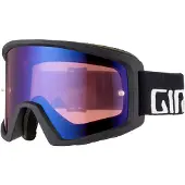 Giro Goggles BLOK MTB black grey (Rød spejlglas, VIVID-Carl Zeiss TRAIL + klart glas 99% S0)
