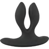 Vuxen Vibrating Expander Butt Plug - Black