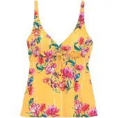 Sunseeker Tankini-overdel blå / gul / pink