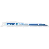 Makita - Sabelsavsklinge - 5 stykker - længde: 152 mm - bredde: 18 mm - for DJR183RT1J, DJR183Z, JR002GZ, JR3051TK, JR3070CT