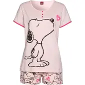 Peanuts Shorty lyserød / neonpink / sort