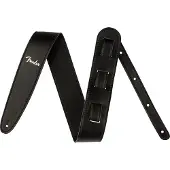Fender Strap af Vegansk Læder 25" Sort