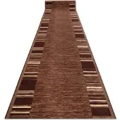 Rugsx Gummibelægning ADAGIO brun szerokość 100cm 100x600 cm