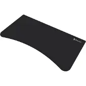 AROZZI Arena, Sort, Monokromatisk, Mikrofiber, Skridsikker bund, Gaming musemåtte