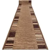 Rugsx Gummibelægning ADAGIO beige, szerokość 110cm 110x450 cm