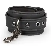 Easytoys Fetish Collection - bondage sæt - halsbånd håndjern fodjern - sort