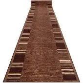 Rugsx Gummibelægning ADAGIO brun szerokość 110cm 110x600 cm