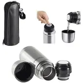 KINGHOFF STÅLTERMOKKER 1000 ml CLICK-CLACK KH-4054