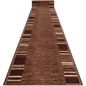 Rugsx Gummibelægning ADAGIO brun szerokość 133cm 133x400 cm