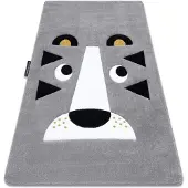 Rugsx Tæppe PETIT LION løve grå 180x270 cm