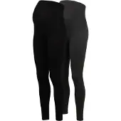 Petit Amour Leggings 'Julia' mørkegrå / sort