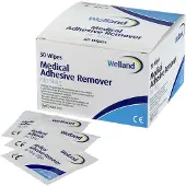 Welland Klæbefjerner serviet, , 15x7,5cm, 1,95 ml, silikonebaseret, uden alkohol