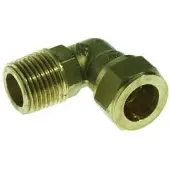 Vsh Fabrieken VSH kompressionsvinkel 90° nippel 28 mm X 3/4