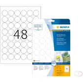 Herma Etikett Movables A4 Ø30mm (25) 4387 Modsvarer: N/A