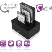 Ewent Ew7014 2.5/3.5´´ Hdd/ssd-dockingstation