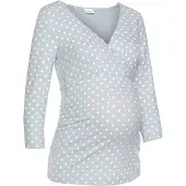 LASCANA Pyjamas grå / hvid