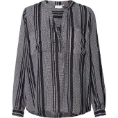 Kaffe Bluse 'Noral' navy / hvid