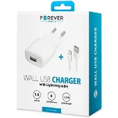 Forever Oplader iPhone X / XS / 8 / 7 / 6