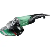 HiKOKI Angle grinder 230mm, 6 600/min, M14, 2200W Smooth start,