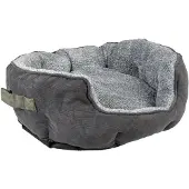 Duvo+ LEGOWISKO blød grå hundeseng 41x38x20 cm
