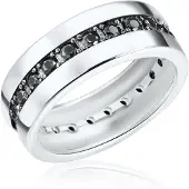 Rafaela Donata Ring sort / sølv