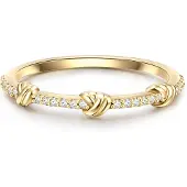 Glanzstücke Ring guld / transparent