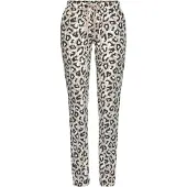 LASCANA Pyjamasbukser pastelorange / sort / hvid