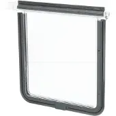 Trixie 4-vejs kattelem med tunnel - 2 x tunnelstykke til 24 x 28 cm - grå