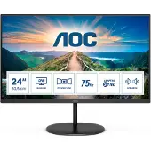 AOC 23,8" Q24V4EA HDMI DP Højttalerskærm