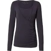 Curare Yogawear Funktionsbluse 'Flow' natblå
