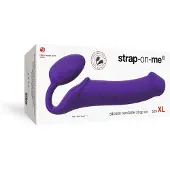Strap-On-Me SEMI-REALISTIC BENDABLE STRAP-ON DILDO - XL