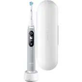 Oral-B iO6 elektrisk tandbørste grå / tandbørste med 5 børsteindstillinger / genopladelig tandbørste med Bluetooth