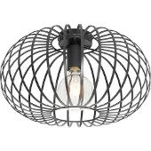 QAZQA Design loftslampe sort 39 cm - Johanna