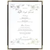 Securit A4 Crystal Double Menu Holder Set - (3 stk.)