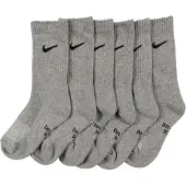 Nike Strømper - Performance Basic - 6-Pak - Dark Grey Heather - - 27/35 - Strømper