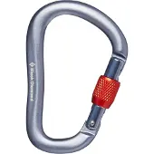 Black Diamond - Karabiner klatring - Rocklock Screwgate Carabiner Grey til Unisex - Grå