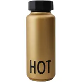 Design Letters Termoflaske - 500 ml - Gold - - OneSize - Termoflaske