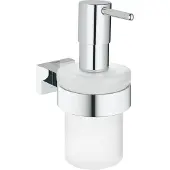 GROHE 40756001 Essentials Cube Soap Dispenser med Holder