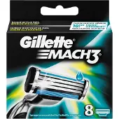 Gillette Mach3 barberblade – 8-pak