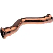 Vsh Fabrieken Overbøjning VSH muffe/muffe 15 mm CU