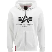 Alpha industries Sweatjakke sort / hvid