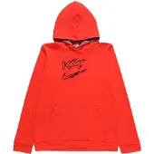 Nike Sportsweatshirt 'Kylian Mbappé' orangerød / sort